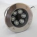 Φωτιστικό Χωνευτό Δαπέδου LED 6W 12-24V IP68 RGB με Controller 96UW6RGB